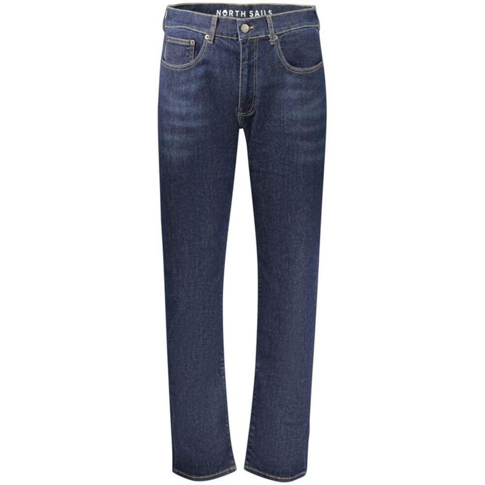 North Sails Cotton Straight-Leg Jeans Men Blue Jeans & Pants
